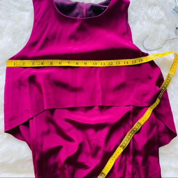 Tibi Silk Layered Shift Dress Size 2 - Picture 6 of 8